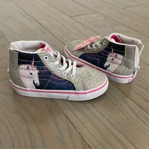 Sk8-Hi Zip unicorn Vans US size 9.0 T